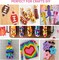 1200+pcs Pony Beads 9mm Kandi Beads for Bracelets, Hair Bead for Braids Plastic Colorful Bead Bulk Acrylic Assorted for Crafts Keychains Jewelry Friendship Bracelet Kit